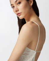 Body con spalline sottili in pizzo - | Pinko