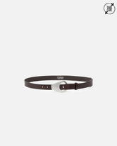 Cintura sottile 2,5 cm con fibbia geometrica Reimagine PINKO X Patrick McDowell - | Pinko