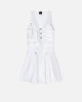 Mini abito con gonna a palloncino e gilet - | Pinko
