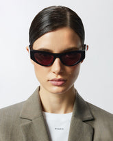 Sonnenbrille in Cat-Eye-Form - | Pinko