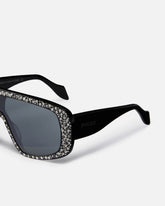 Lunettes de soleil masque à strass - | Pinko