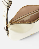 Borsa hobo a spalla piccola in pelle con zip - | Pinko