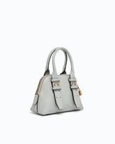 Skórzana torebka do ręki bowling Mini Escape Bag - | Pinko