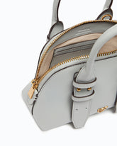 Skórzana torebka do ręki bowling Mini Escape Bag - | Pinko