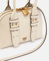 Leather Mini Escape Bag bowling bag - | Pinko