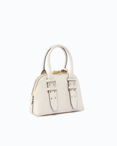 Bowling-Henkeltasche Mini Escape Bag aus Leder - | Pinko