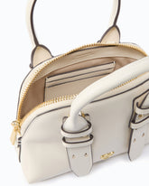 Skórzana torebka do ręki bowling Mini Escape Bag - | Pinko