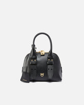 Leather Mini Escape Bag bowling bag - Black | Pinko