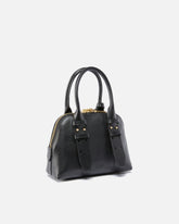 Leather Mini Escape Bag bowling bag - Black | Pinko