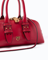 Borsa piccola a mano Escape Bag in pelle - Rosso | Pinko