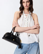 Bolso de mano pequeño Escape Bag de piel - Negro | Pinko
