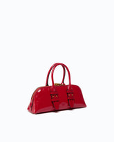 Escape Bag Horizontal small handbag in new shiny leather - | Pinko