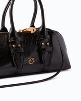 Borsa a mano piccola Escape Bag Horizontal in pelle new shiny - | Pinko