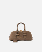 Borsa Escape Bag piccola in pelle - Beige | Pinko