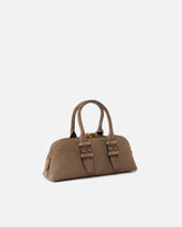 Borsa Escape Bag piccola in pelle - Beige | Pinko