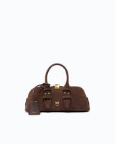 Small Escape Bag in leather - Brown | Pinko