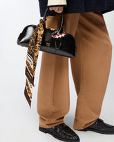 Borsa a mano piccola Escape Bag in pelle effetto vernice - | Pinko