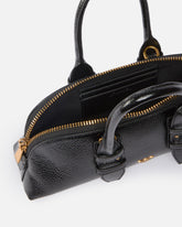 Borsa piccola a mano Escape Bag Horizontal in pelle bottalata - Nero | Pinko