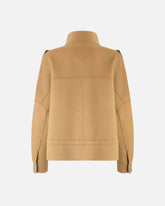 Caban en drap double à col montant - | Pinko