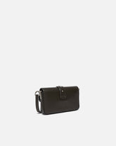 Borsa a spalla Baby Love Bag One Slouchy in pelle - Verde Scuro | Pinko