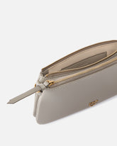 Borsa a tracolla Mini Double Bag piccola in pelle con tracolla - | Pinko