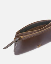 Leather Mini Double Bag with shoulder strap - | Pinko