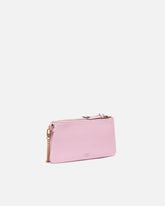 Borsa a tracolla Mini Double Bag piccola in pelle con tracolla - Rosa Chiaro | Pinko