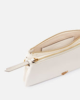 Bolso bandolera Mini Double Bag pequeño de piel con correa - | Pinko
