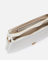 Borsa a tracolla Mini Double Bag piccola in pelle con tracolla - | Pinko