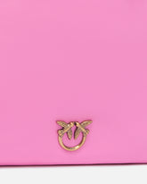 Bolso de hombro Mini Slouchy Bag de piel con logotipo Love Birds - | Pinko