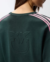 Sporty sweatshirt with Love Birds logo - | Pinko