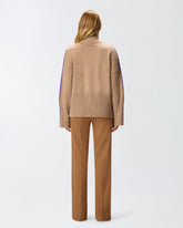 Loose high-neck sweater - | Pinko