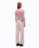 Crew-neck sweater with sequins - Pink | Pinko