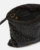 Bustina a spalla baby Slouchy Bag full strass - | Pinko