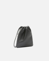 Bustina a spalla baby Slouchy Bag in pelle con fiori gioiello - | Pinko