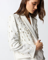 Blazer avec cristaux et perles - | Pinko