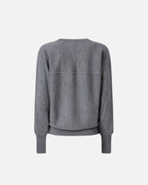 Maglia con logo Love Birds - Grigio | Pinko