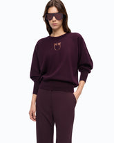 Pullover mit Logo Love Birds - | Pinko