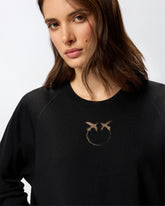 Pullover mit Logo Love Birds - | Pinko