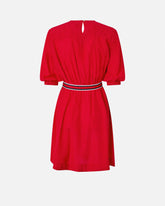 Abito in viscosa jacquard - | Pinko