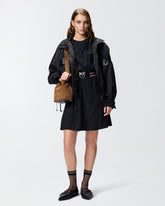 Abito in viscosa jacquard - | Pinko