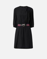 Abito in viscosa jacquard - | Pinko