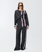 Camicia in viscosa jacquard stampata - | Pinko