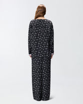 Camicia in viscosa jacquard stampata - | Pinko