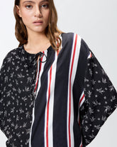 Camicia in viscosa jacquard stampata - | Pinko