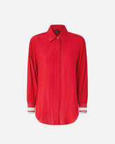 Camicia classica in viscosa jacquard - | Pinko