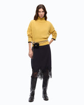 Rollkragenpullover aus Wolle und Kaschmir - | Pinko