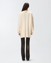 Long V-neck cardigan - | Pinko