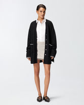 Long V-neck cardigan - | Pinko