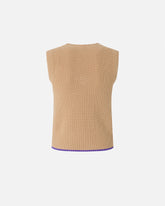 Gilet in maglia con scollo a V - | Pinko